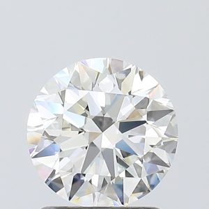 14k Yellow Gold 1.3ct Round Brilliant Natural H/VS2 Size 6.25 1/2 Eternity 4 Prong Tulip Head - Image 3